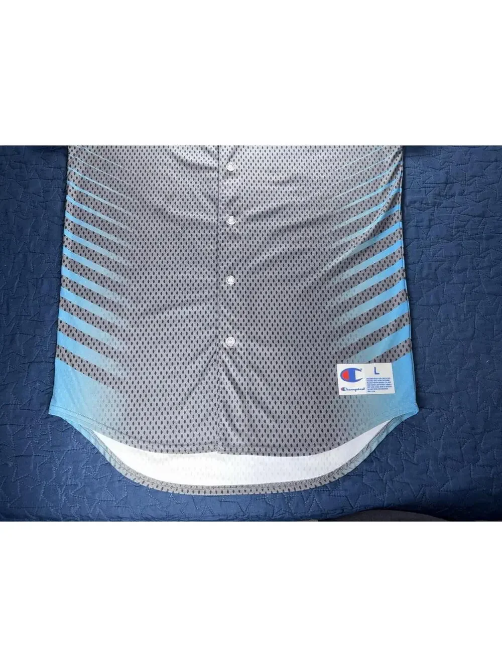 Champion UltraFuse Counter Logic Gaming Baseball Jersey Size L - Picture 8 of 9